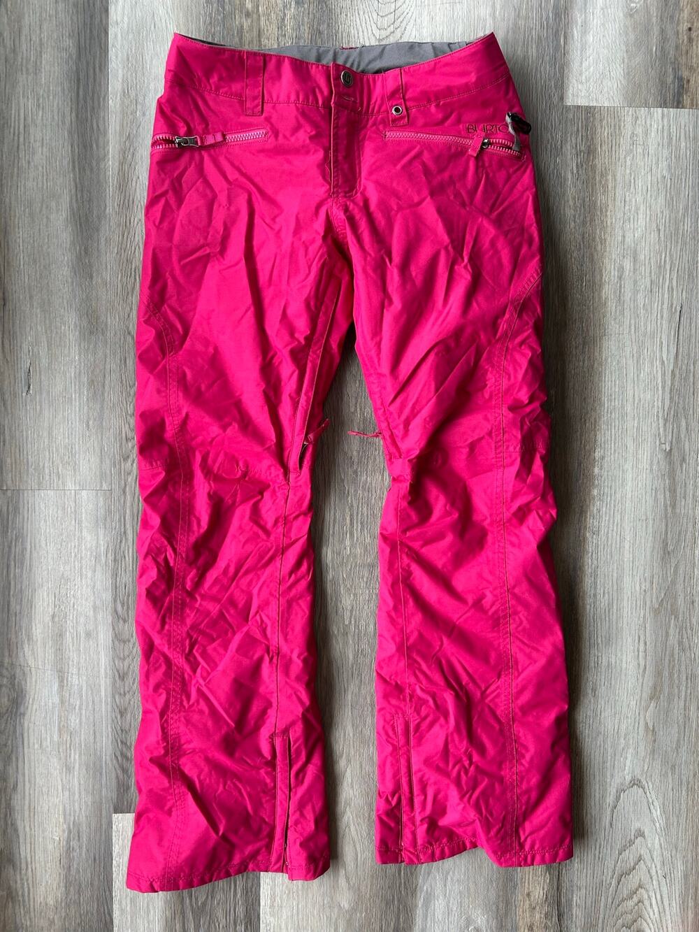 Burton snowboard ski pants vibrant pink dryride warm technical gear outerwear